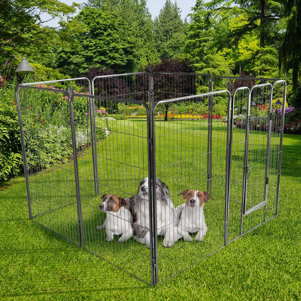 48 inch 8 Panel Metal Dog Playpen I94609
