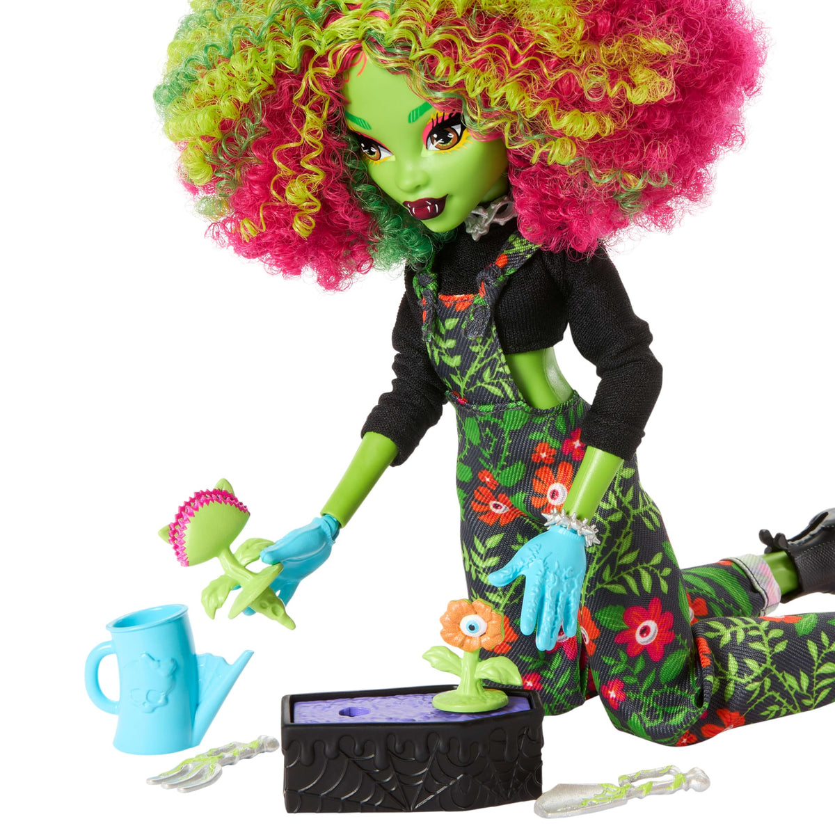 Monster High Venus McFlytrap Fearbook Doll with Accessory Set I77225