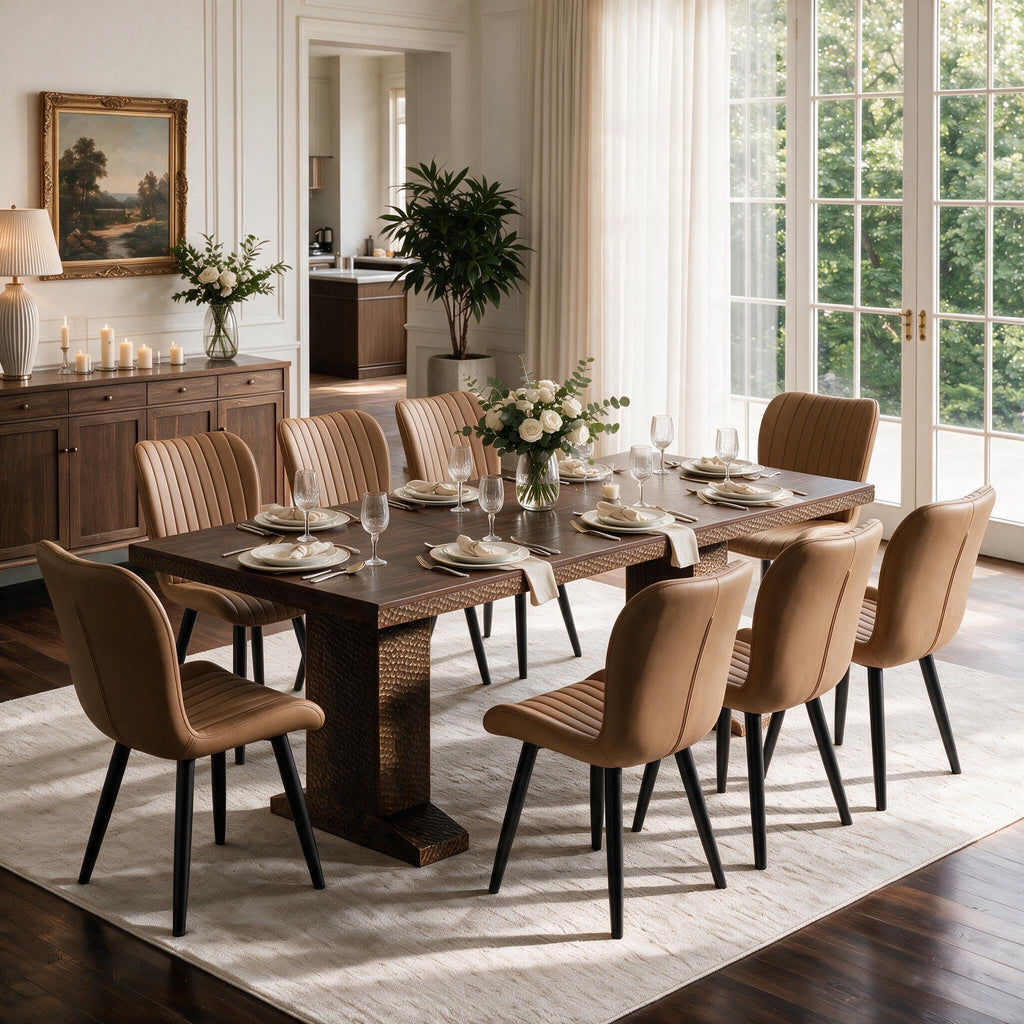 Extendable Dining Table Set for 8 R655415